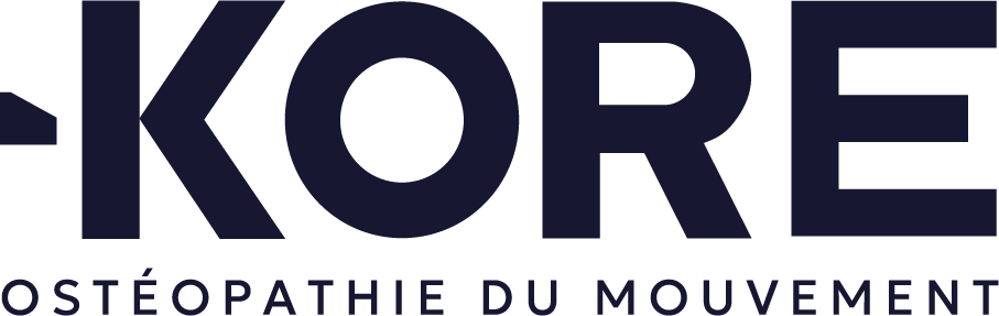 Logo KORE ostéopathe sport montpellier