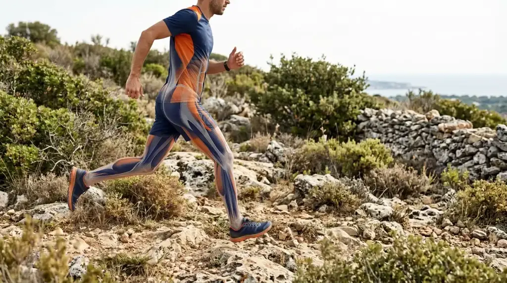 Trail Ostéopathe Montpellier course à pied KORE