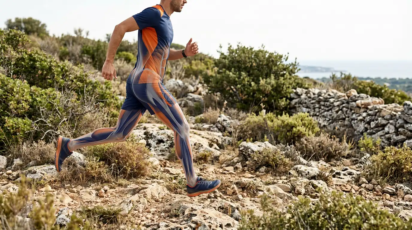 Trail Ostéopathe Montpellier course à pied KORE